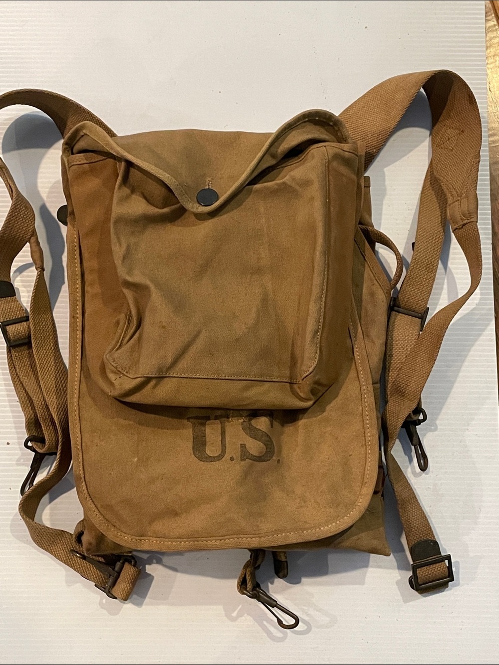 U.S. WW1  1918 Haversack - Canvas Products Co